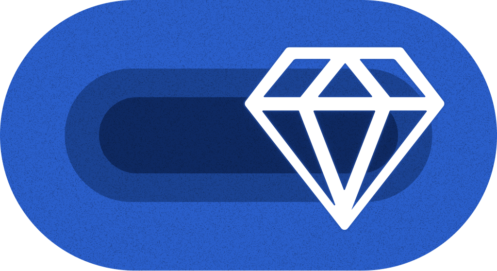 Togglefy's logo, which consists of a toggle with a blue background and the switch is a Ruby symbol